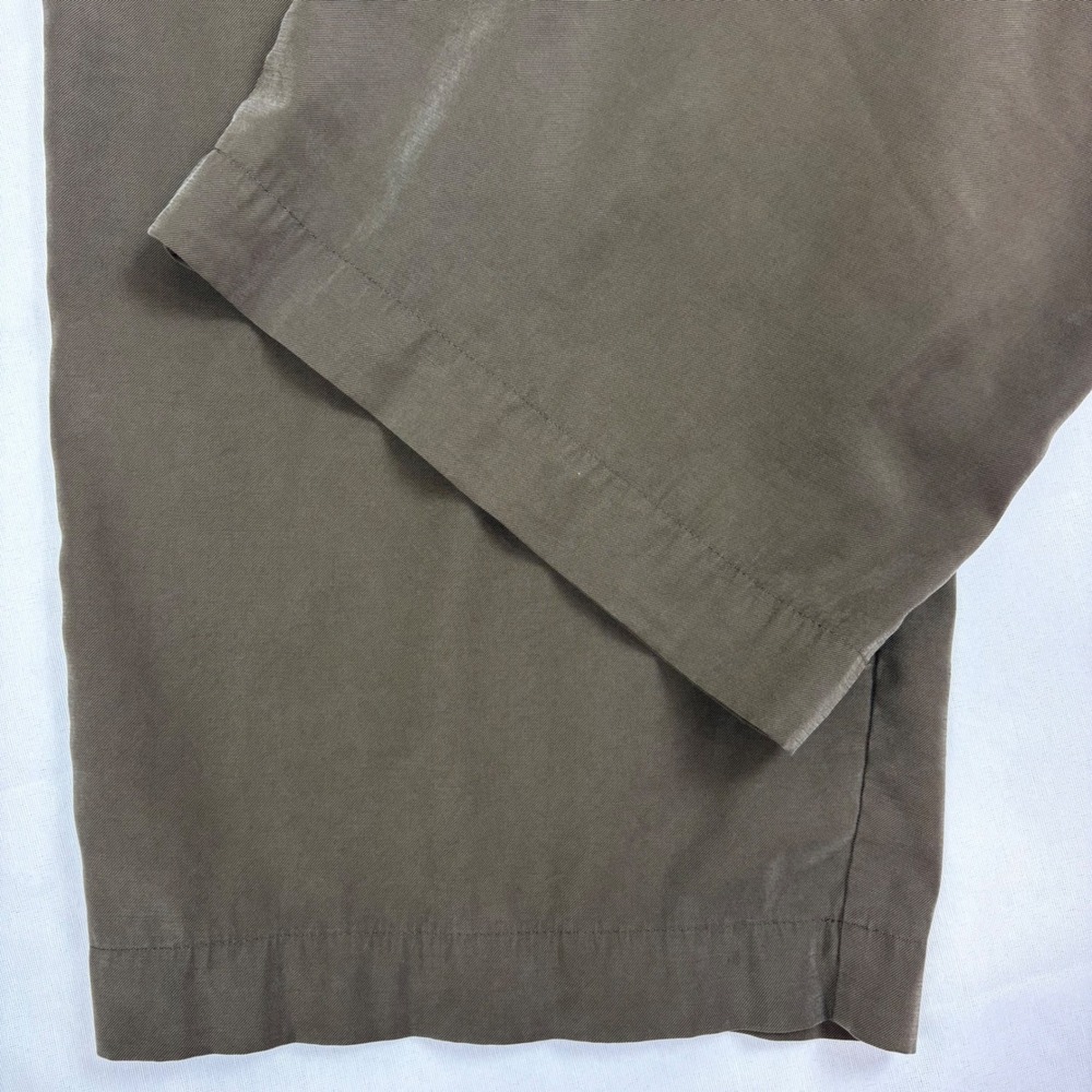 Old Navy Extra High-Waisted Drapey Cargo Super Wide-Leg Pants Sz XXL Olive Green - Picture 12 of 16